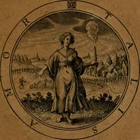 An illustration from Jacobi Bornitii JC. Emblematum ethico-politicorum : sylloge prior[-posterior] (1664)