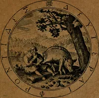 An illustration from Jacobi Bornitii JC. Emblematum ethico-politicorum : sylloge prior[-posterior] (1664)