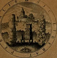 Picture 16 of 107 from Jacobi Bornitii JC. Emblematum ethico-politicorum : sylloge prior[-posterior] (1664), leaf 32