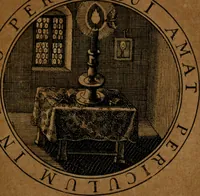 An illustration from Jacobi Bornitii JC. Emblematum ethico-politicorum : sylloge prior[-posterior] (1664)