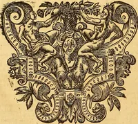 An illustration from Jacobi Cuiacii ic. praestantissimi Opera omnia in decem tomos distributa : quibus continentur tam priora, sive quæ ipse superstes edi curauit; quam posteriora, sive quae post obitum eius edita sunt, vel nunc primum prodeunt (1658)
