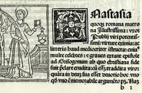 Picture 21 of 38 from Jacobi Gualle jureconsulti Papie sanctuarium (1505), leaf 127