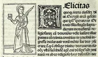 Picture 26 of 38 from Jacobi Gualle jureconsulti Papie sanctuarium (1505), leaf 136