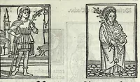 An illustration from Jacobi Gualle jureconsulti Papie sanctuarium (1505)