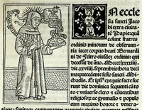An illustration from Jacobi Gualle jureconsulti Papie sanctuarium (1505)