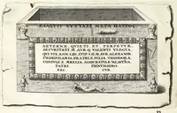 An illustration from Jacobi Tollii epistolae itinerariae : ex auctoris schedis postumis recensitae, suppletae, digestae : annotationibus, observationibus & figuris adornatae (1700)