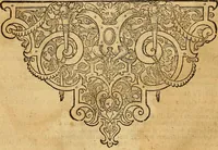 An illustration from Jacobi Zabarellæ Patavini de rebus naturalibus libri XXX : quibus quæstiones, quæ ab Aristotelis interpretibus hodie tractati solent, accurate discutiuntur. Cum triplici indices uno librorum, altero capitum omnium librorum, tertio rerum omnium notatu dignarum, quæ toto volumine continentur (1597)