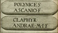 Picture 6 of 16 from Jac. Philippi Tomasini De tesseris hospitalitatis liber singularis : in quo jus hospitii universum, apud veteres potissimum, expenditur (1670), leaf 122