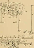 An illustration from Jacquard mechanism and harness mounting (1912)