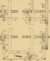 An illustration from Jacquard mechanism and harness mounting (1912)