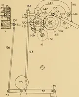 An illustration from Jacquard mechanism and harness mounting (1912)