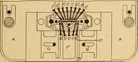 An illustration from Jacquard mechanism and harness mounting (1912)