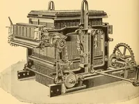 An illustration from Jacquard mechanism and harness mounting (1912)