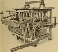 An illustration from Jacquard mechanism and harness mounting (1912)