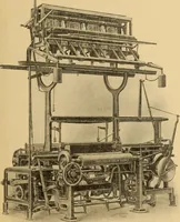 An illustration from Jacquard mechanism and harness mounting (1912)