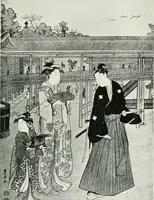An illustration from Japanese colour prints (1913)