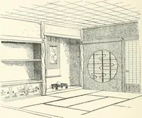 An illustration from Japanese homes and their surroundings (1895)