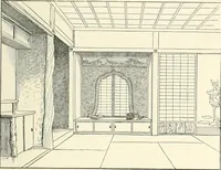 An illustration from Japanese homes and their surroundings (1895)
