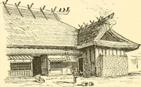 An illustration from Japanese homes and their surroundings (1885)