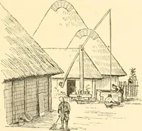An illustration from Japanese homes and their surroundings (1885)