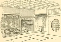 An illustration from Japanese homes and their surroundings (1885)