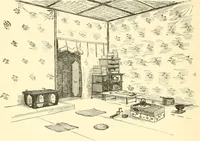 An illustration from Japanese homes and their surroundings (1885)