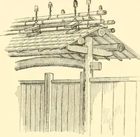 An illustration from Japanese homes and their surroundings (1885)