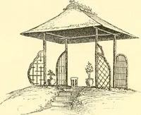 An illustration from Japanese homes and their surroundings (1885)