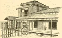 An illustration from Japanese homes and their surroundings (1885)