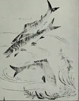 An illustration from Japanese illustrations; a history of the arts of wood-cutting and colour printing in Japan (1904)