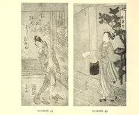 An illustration from The Japanese Print Collection of Arthur Davison Ficke, Author of "Chats on Japanese Prints," "Twelve Japanese Paintings," "Sonnets of a Portrait Painter," etc (1915)