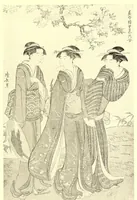 An illustration from The Japanese Print Collection of Arthur Davison Ficke, Author of "Chats on Japanese Prints," "Twelve Japanese Paintings," "Sonnets of a Portrait Painter," etc (1915)