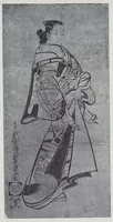 An illustration from The Japanese print collection of Arthur Davison Ficke : to be sold by auction ... January twenty-ninth, thirtieth .. (1925)