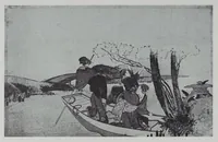 An illustration from The Japanese print collection of Arthur Davison Ficke : to be sold by auction ... January twenty-ninth, thirtieth .. (1925)