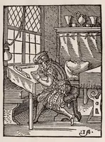 An illustration from ... Japanese wood-cutting and wood-cut printing (1894)