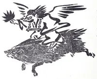 An illustration from Japanese wood engravings : their history, technique and characteristics (1895)