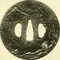 Picture 85 of 158 from Japanische Stichblätter und Schwertzieraten : Sammlung Georg Oeder, Düsseldorf : [Katalog] (1916), leaf 104