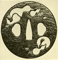An illustration from Japanische Stichblätter und Schwertzieraten : Sammlung Georg Oeder, Düsseldorf : [Katalog] (1916)