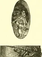 An illustration from Japanische Stichblätter und Schwertzieraten : Sammlung Georg Oeder, Düsseldorf : [Katalog] (1916)