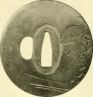 An illustration from Japanische Stichblätter und Schwertzieraten : Sammlung Georg Oeder, Düsseldorf : [Katalog] (1916)