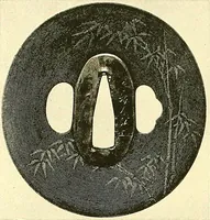 An illustration from Japanische Stichblätter und Schwertzieraten : Sammlung Georg Oeder, Düsseldorf : [Katalog] (1916)