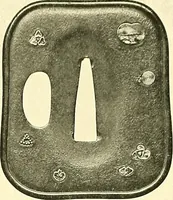 Picture 135 of 158 from Japanische Stichblätter und Schwertzieraten : Sammlung Georg Oeder, Düsseldorf : [Katalog] (1916), leaf 172