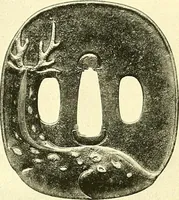 Picture 150 of 158 from Japanische Stichblätter und Schwertzieraten : Sammlung Georg Oeder, Düsseldorf : [Katalog] (1916), leaf 195