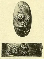 Picture 152 of 158 from Japanische Stichblätter und Schwertzieraten : Sammlung Georg Oeder, Düsseldorf : [Katalog] (1916), leaf 197