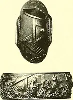 Picture 154 of 158 from Japanische Stichblätter und Schwertzieraten : Sammlung Georg Oeder, Düsseldorf : [Katalog] (1916), leaf 201