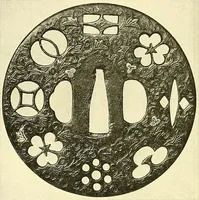 Picture 14 of 158 from Japanische Stichblätter und Schwertzieraten : Sammlung Georg Oeder, Düsseldorf : [Katalog] (1916), leaf 35