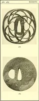 An illustration from Japanische Stichblätter und Schwertzieraten : Sammlung Georg Oeder, Düsseldorf : [Katalog] (1916)