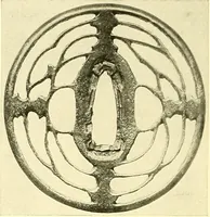 An illustration from Japanische Stichblätter und Schwertzieraten : Sammlung Georg Oeder, Düsseldorf : [Katalog] (1916)