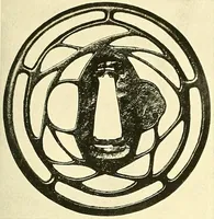 An illustration from Japanische Stichblätter und Schwertzieraten : Sammlung Georg Oeder, Düsseldorf : [Katalog] (1916)