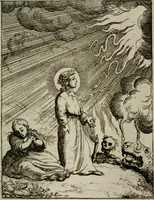 Picture 27 of 42 from Jesus en de ziel : een geestelycke spiegel voor 't gemoed : bestaande uyt veertig aangename en stichtelyke sinne-beelden : vervat in drie deelen (1696), leaf 112